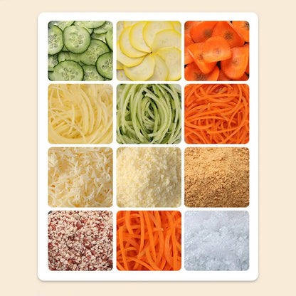 Electric Vegetable Slicer Rechargeable Automatic