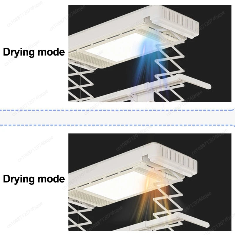 Remote Control Lifting Clothes Drying Rack