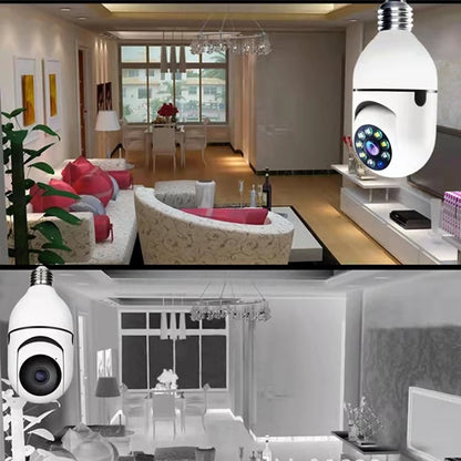 Smart Home 2.4G E27 Bulb Wifi Surveillance Camera HD