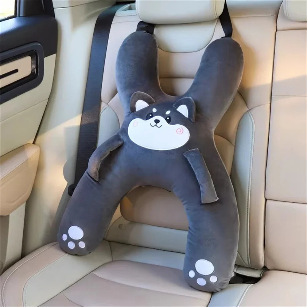 Kid Car Neck Pillow with Seat Belt