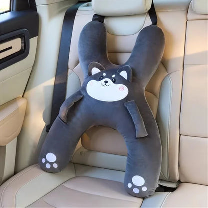 Kid Car Neck Pillow with Seat Belt