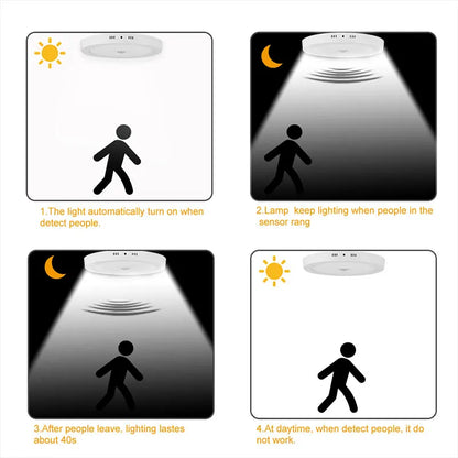 Smart Sensor LED Light Ceiling Lamp