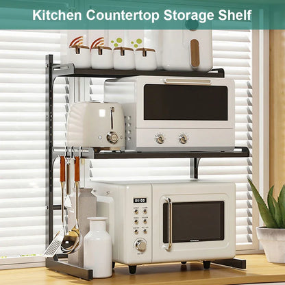 2/3 Layer Kitchen Storage Shelf Extendable