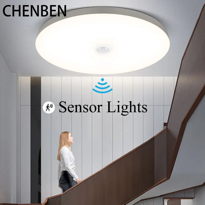 Smart Sensor LED Light Ceiling Lamp