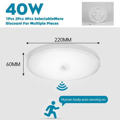 Smart Sensor LED Light Ceiling Lamp