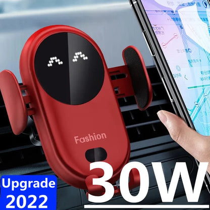 30W Rotating Intelligent Infrared Fast Wireless Charger