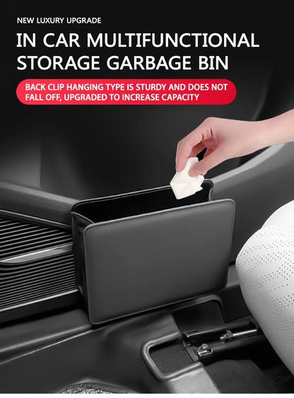 Car Trash Can Car Door Storage Box