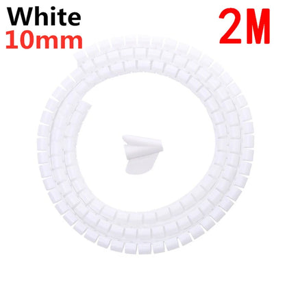Cable Management Flexible Spiral Storage Pipe