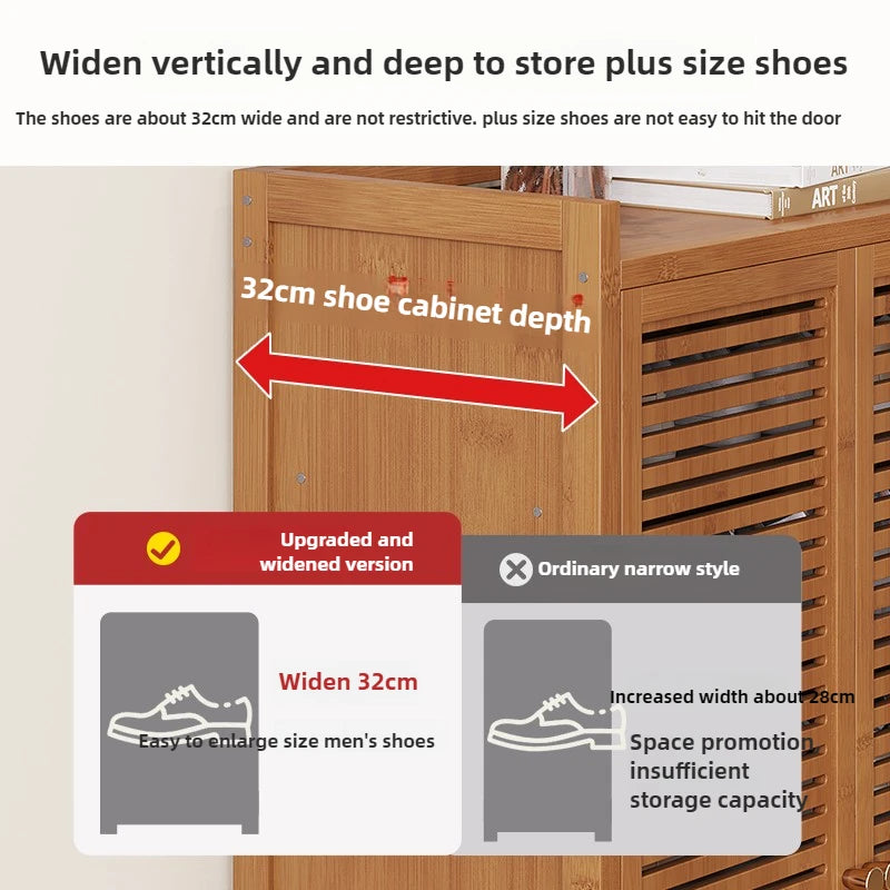 Dust-proof Space Saving Shoe Cabinets
