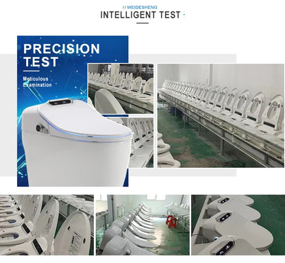 Fully Automatic Self Clean Toilet Seat Public English Voice Playback