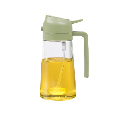 New 500ml 2 in 1 Spray Oil Sprayer Oil Dispenser