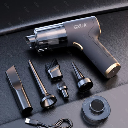 SZUK 98000PA Car Vacuum Cleaner Mini Portable