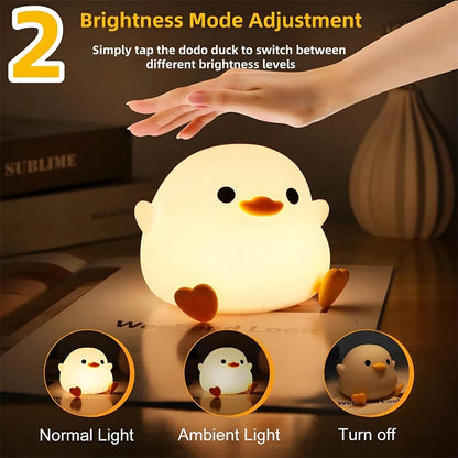 DoDo Duck Night Light, Cute Duck Lamp