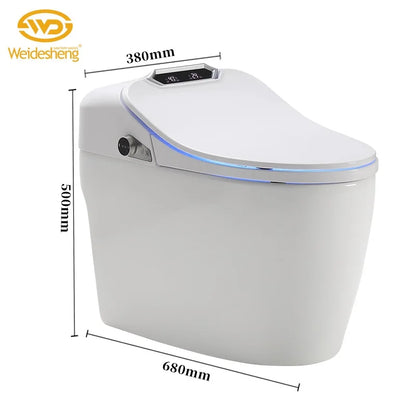 Fully Automatic Self Clean Toilet Seat Public English Voice Playback