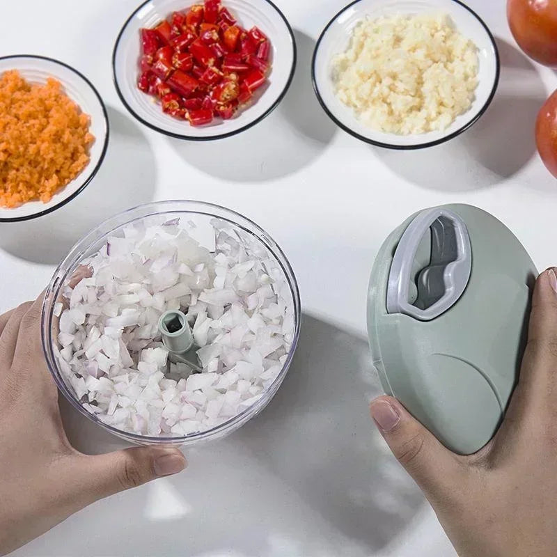 Multi-function Grinding Chopper Food Vegetables Cutter Meat Kitchen Gadgets Masher Tool