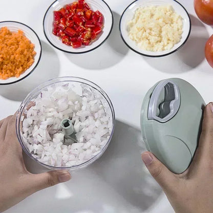 Multi-function Grinding Chopper Food Vegetables Cutter Meat Kitchen Gadgets Masher Tool