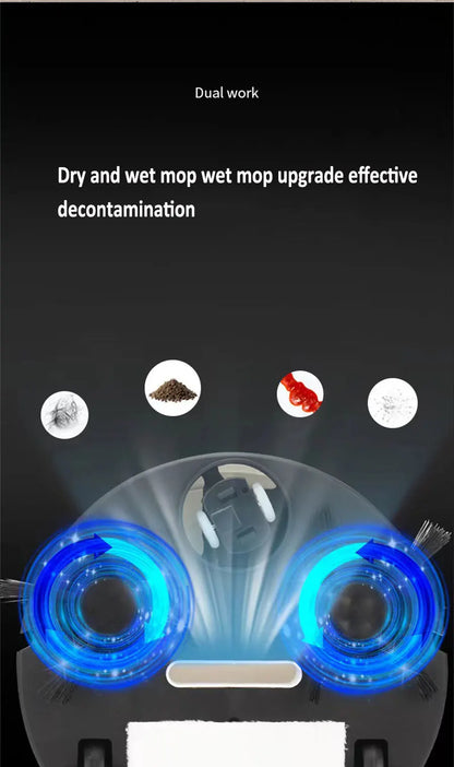 3 In 1 Smart Wireless Dragging Cleaning Sweep Floor For Home Office