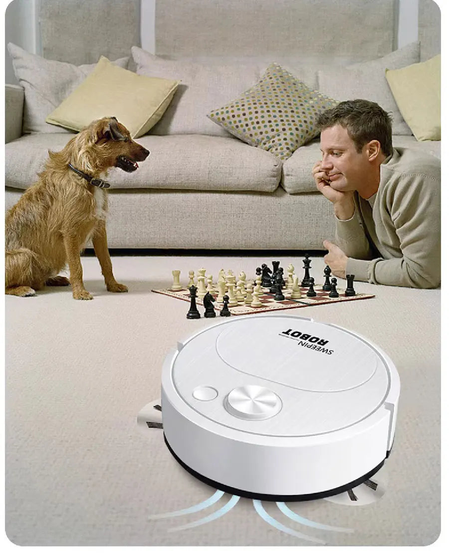3 In 1 Smart Wireless Dragging Cleaning Sweep Floor For Home Office