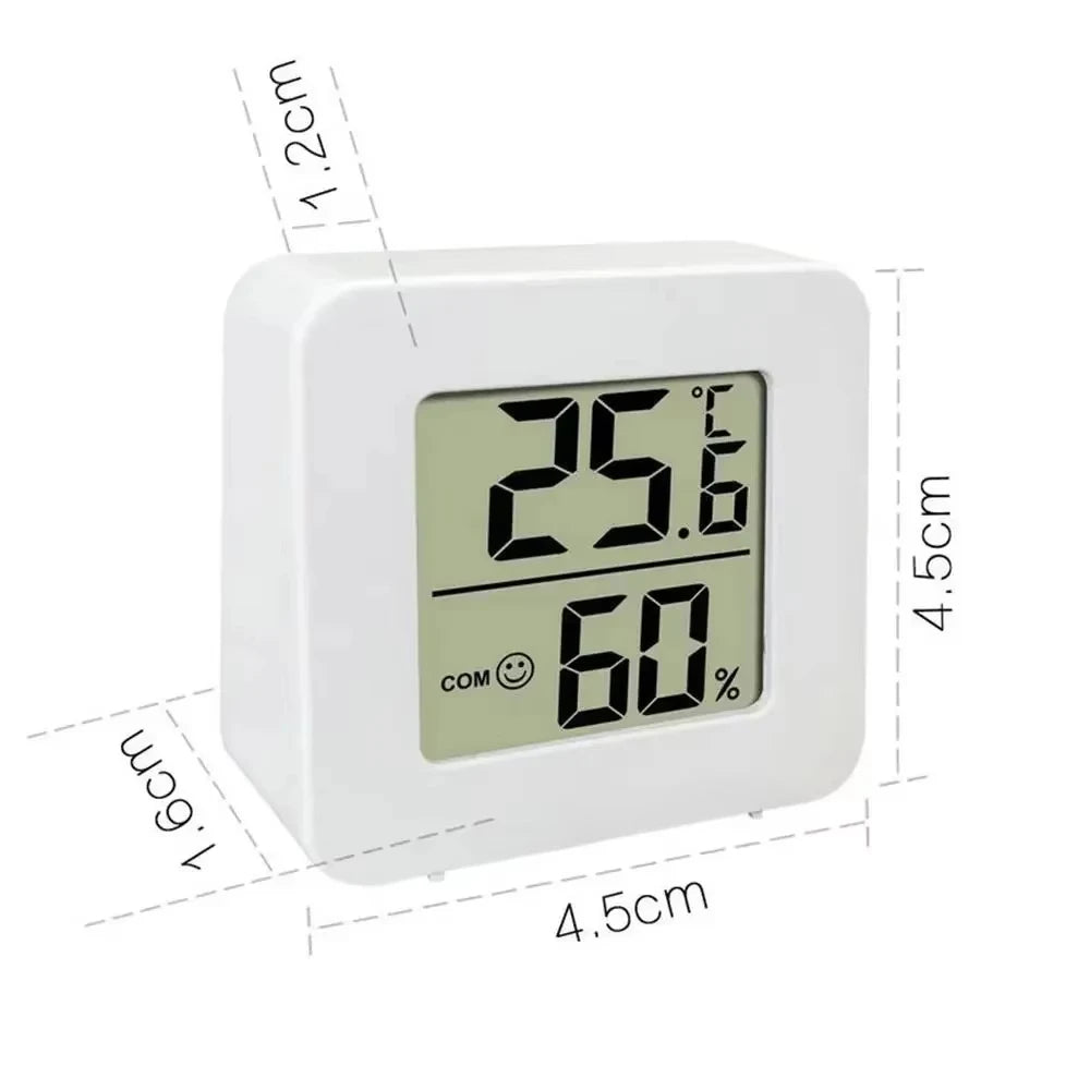 Smart Home Weather Station with Alarm Clock, LED Digital Thermometer
