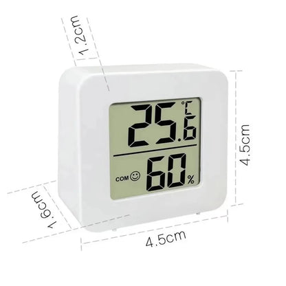 Smart Home Weather Station with Alarm Clock, LED Digital Thermometer