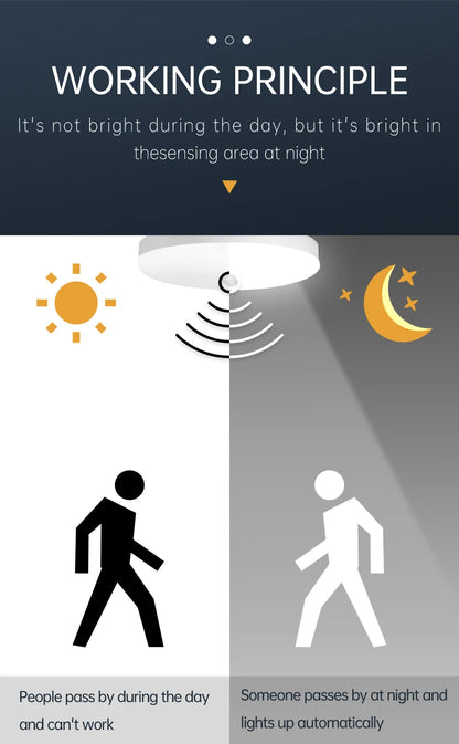Smart Sensor LED Light Ceiling Lamp