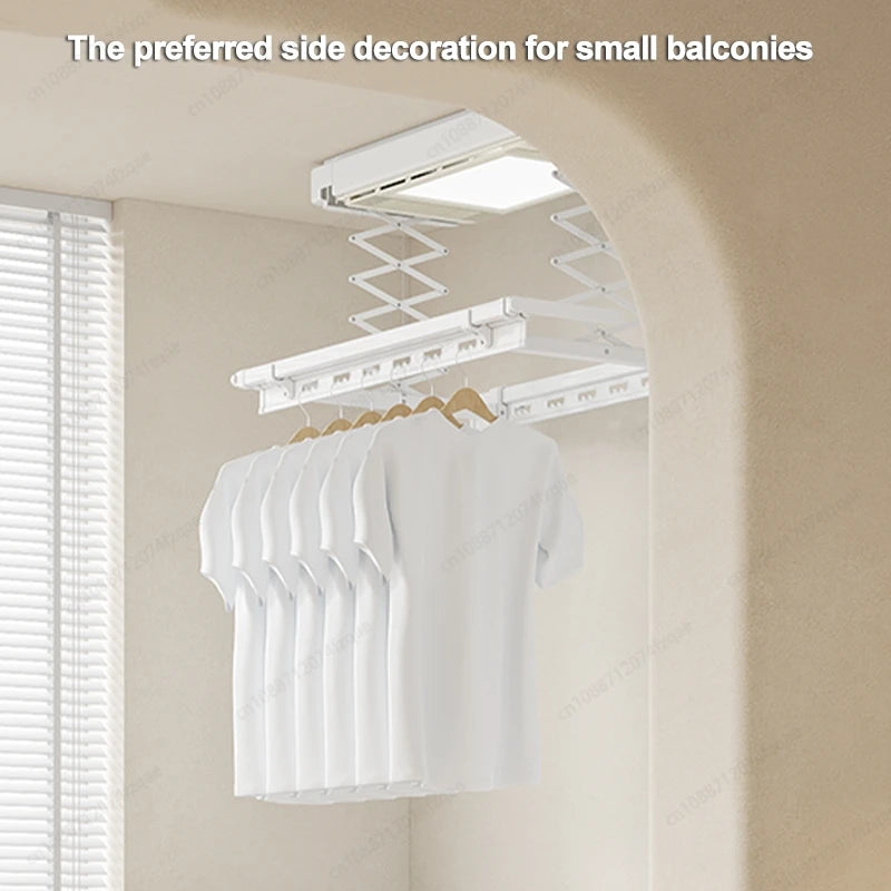 Remote Control Lifting Clothes Drying Rack
