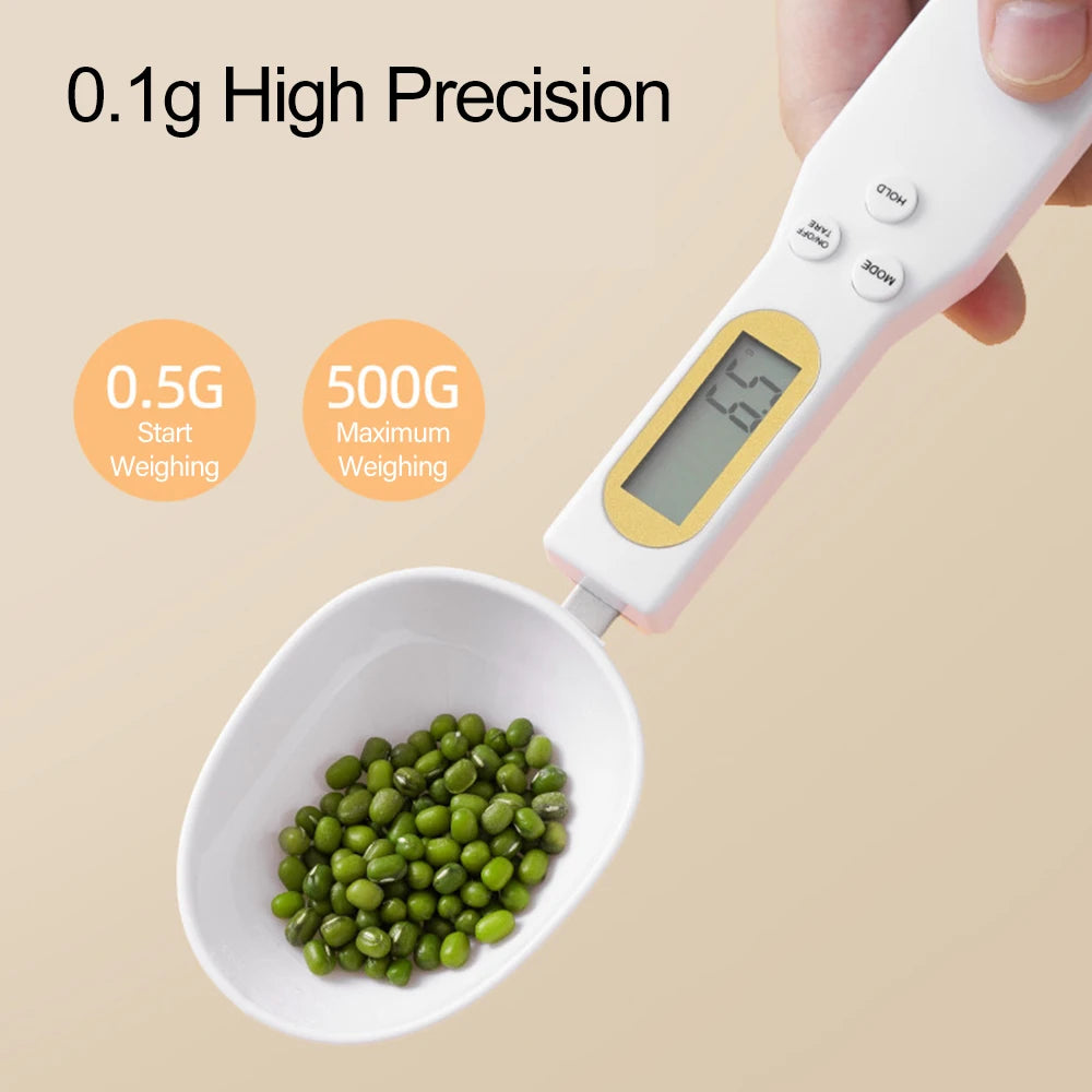 Electronic Kitchen Scale Spoon Weight Measuring