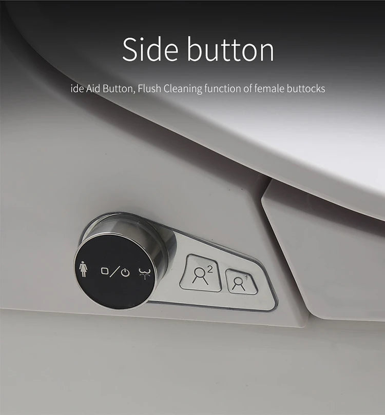 Fully Automatic Self Clean Toilet Seat Public English Voice Playback