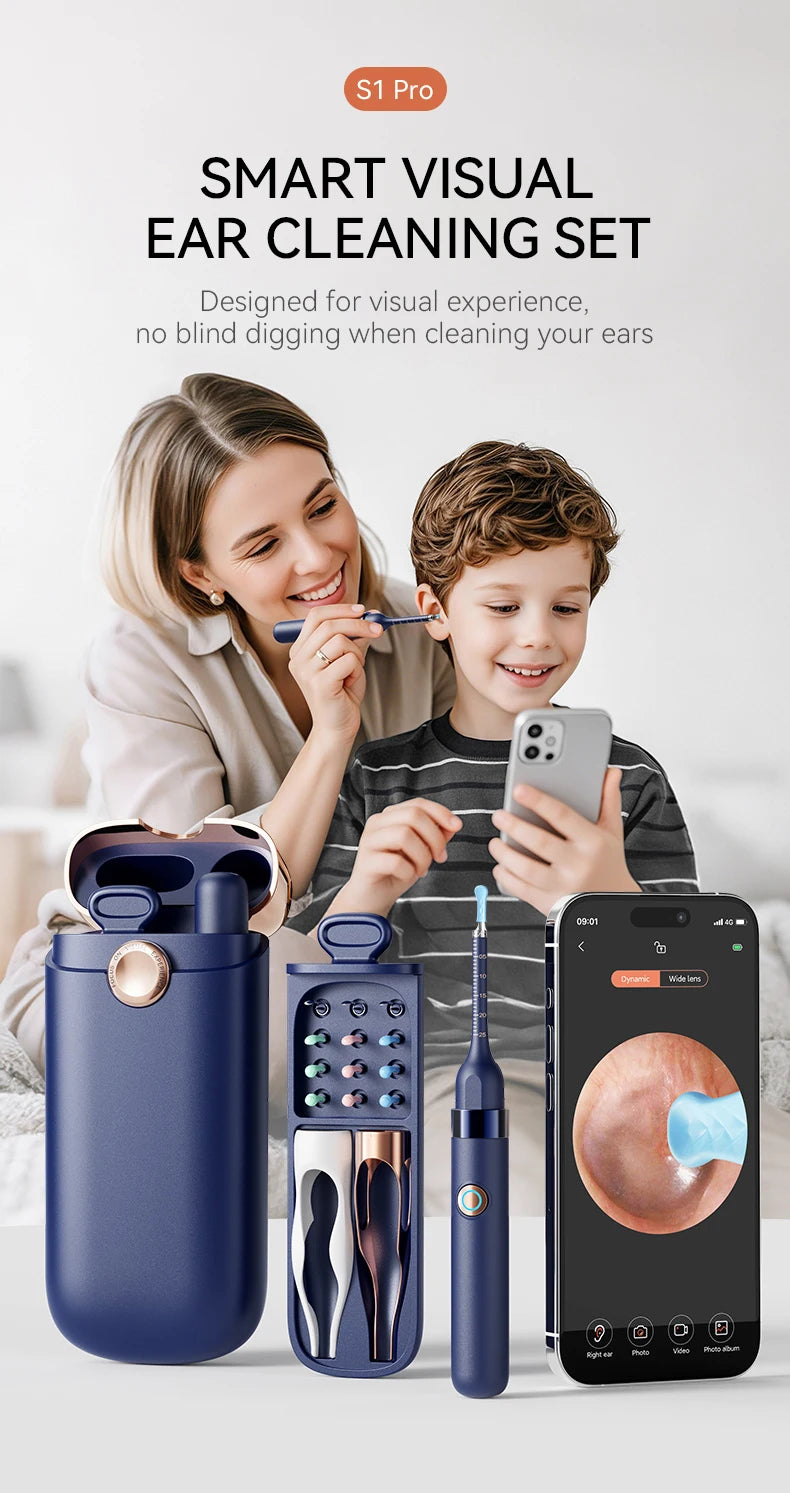 Multi-Functional Visual Ear Cleaning Tool
