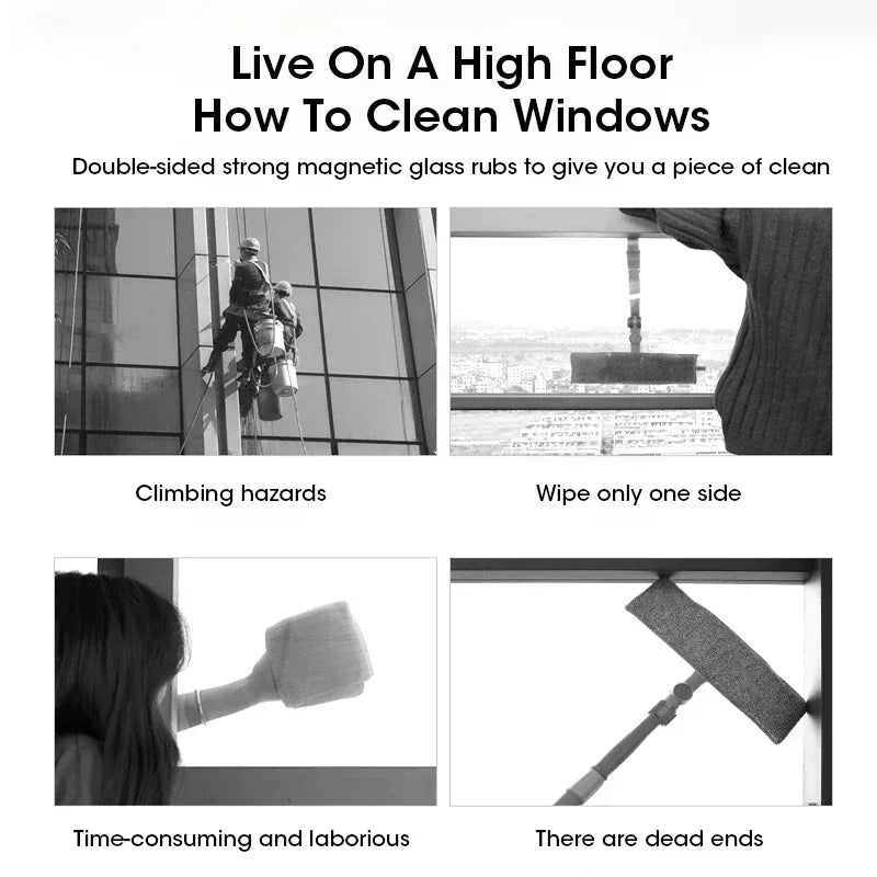 2025 Powerful Magnetic Window Cleaner