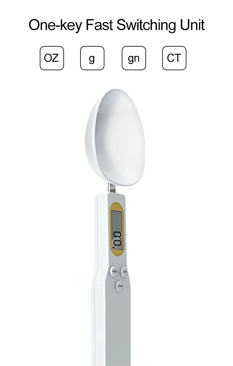 Electronic Kitchen Scale Spoon Weight Measuring