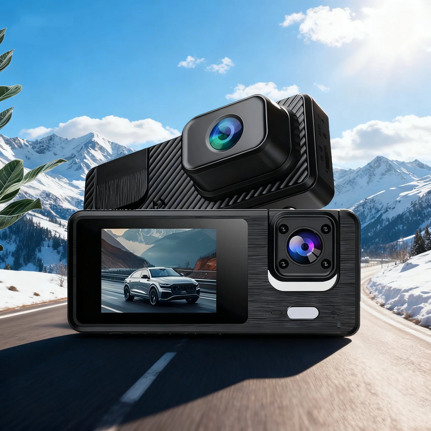 1080P Video Recorder  Car DVR Front Rear View Dash Cam For Car