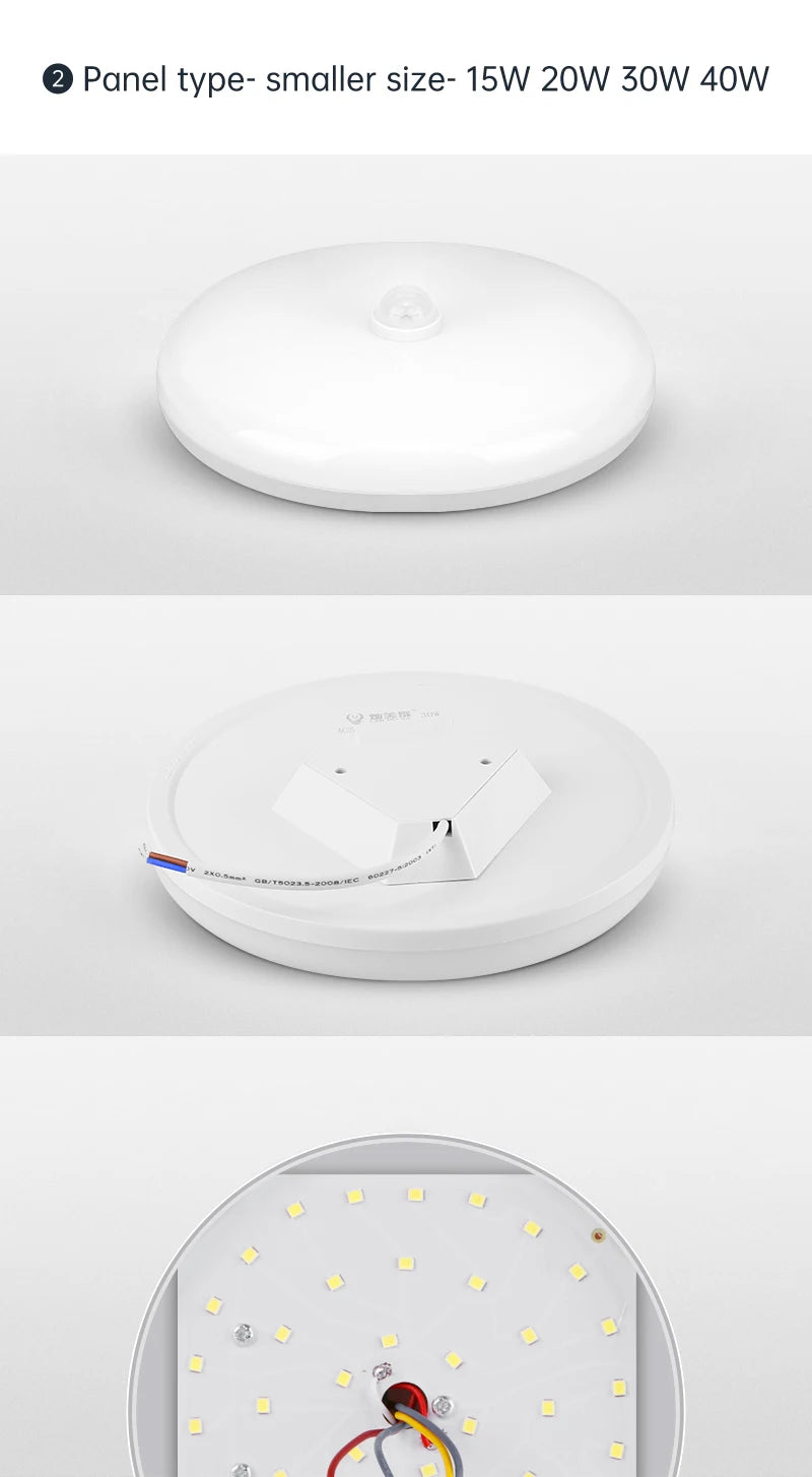Smart Sensor LED Light Ceiling Lamp