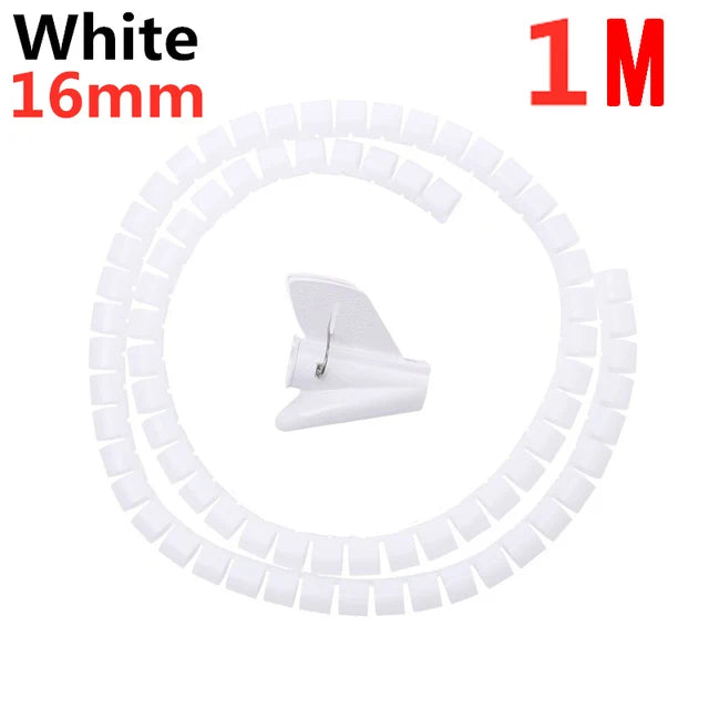Cable Management Flexible Spiral Storage Pipe