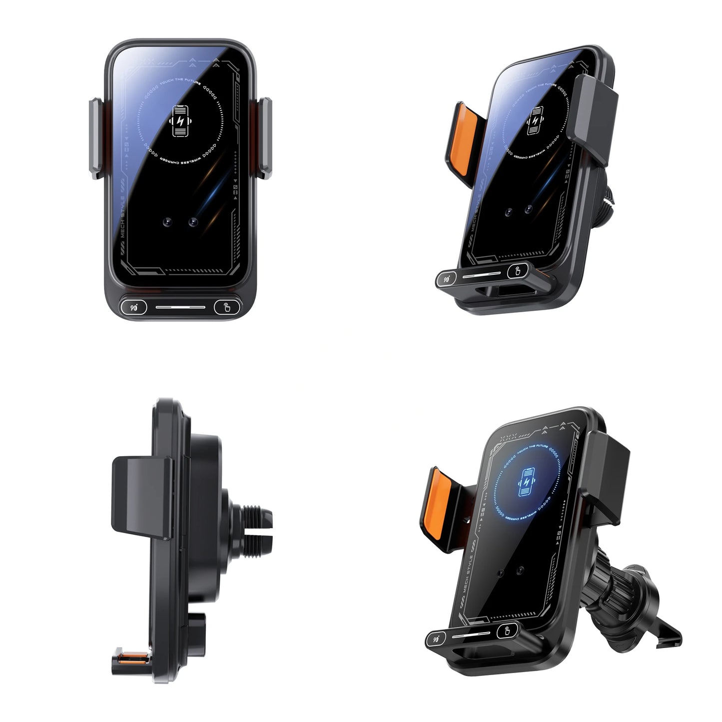 Auto Sensing One-Touch Release and Rotation Charger