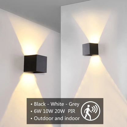 6W/10W/20W PIR Sensor  LED Wall Light