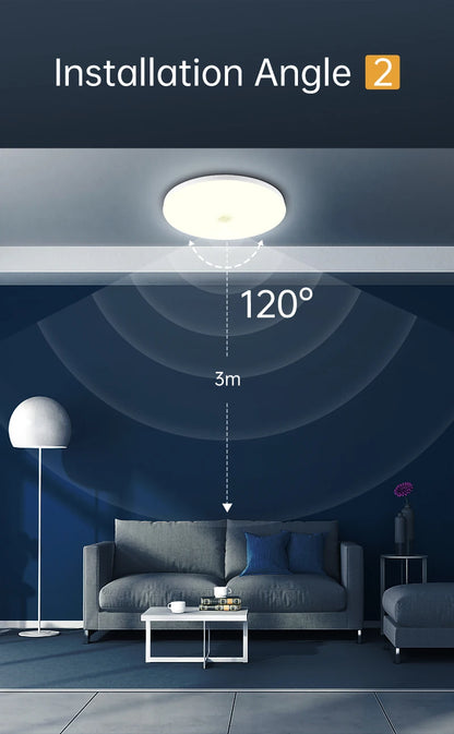 Smart Sensor LED Light Ceiling Lamp