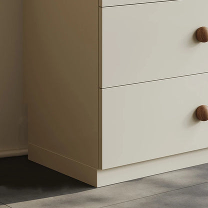 Cream Style Storage Design Creative Display Cabinet