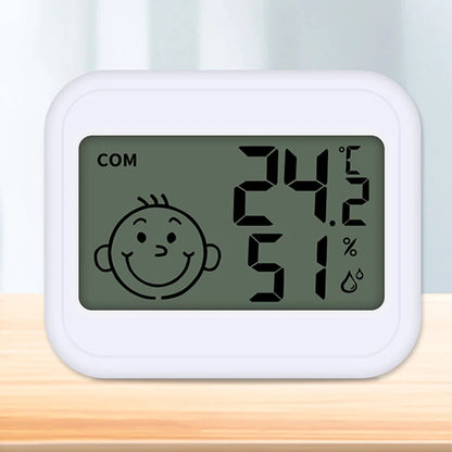 Smart Home Weather Station with Alarm Clock, LED Digital Thermometer