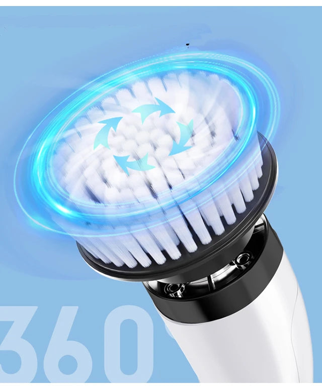 Household Cordless Multipurpose Spin Scrubber