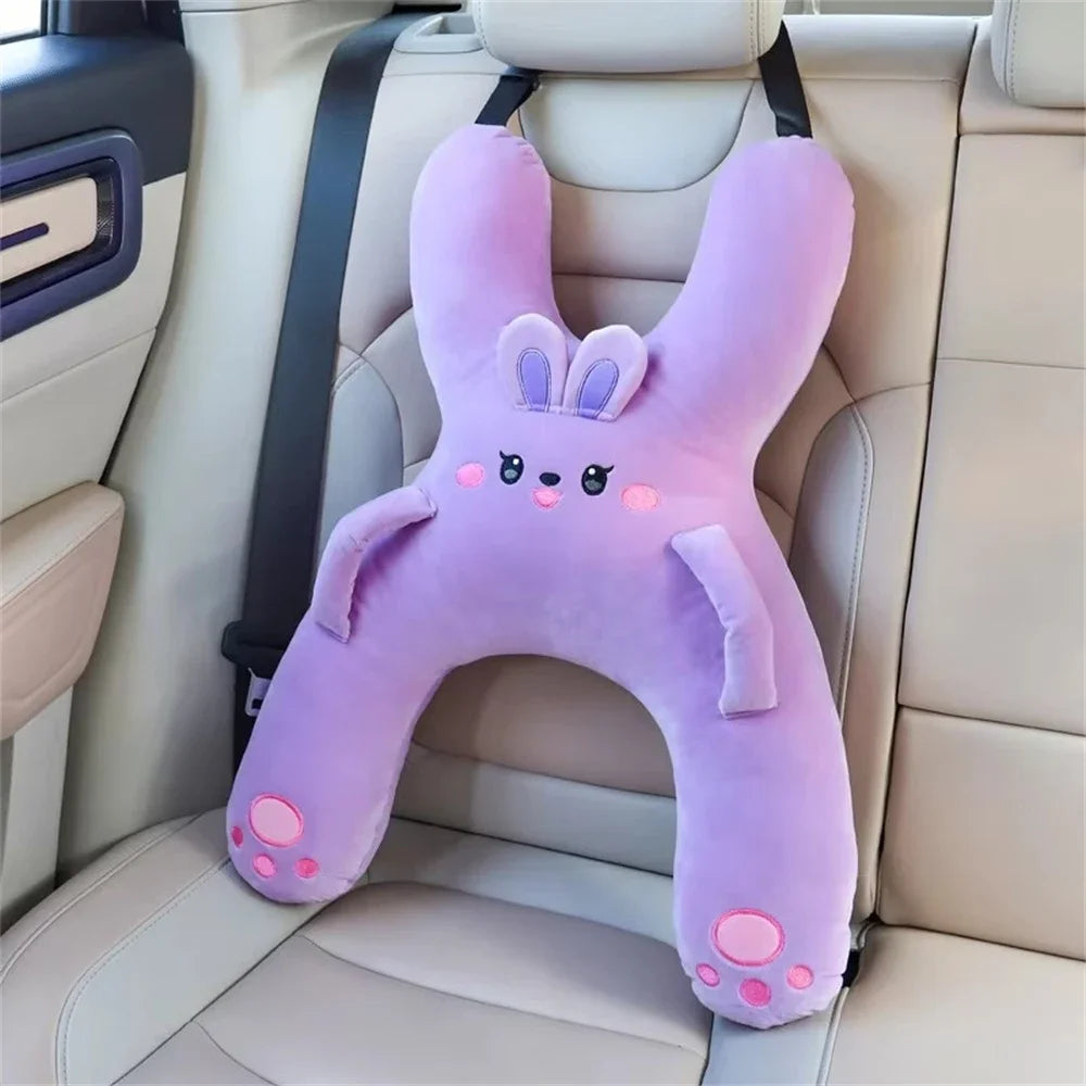Kid Car Neck Pillow with Seat Belt
