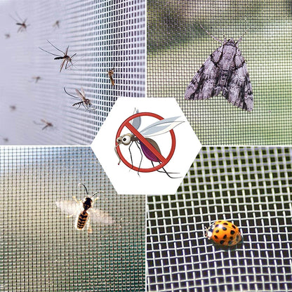 DTGJ Magnetic Door Screen White Mosquito Net