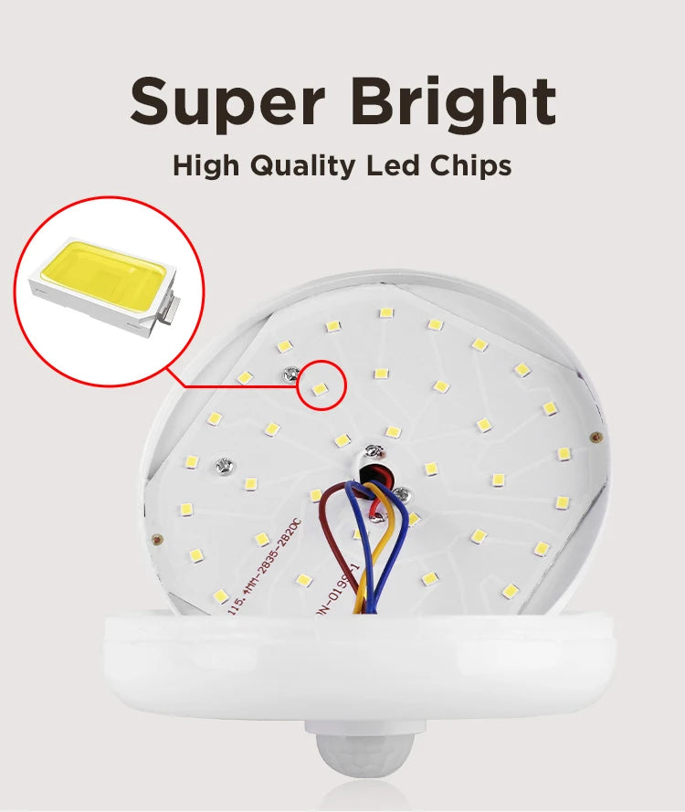Smart Sensor LED Light Ceiling Lamp