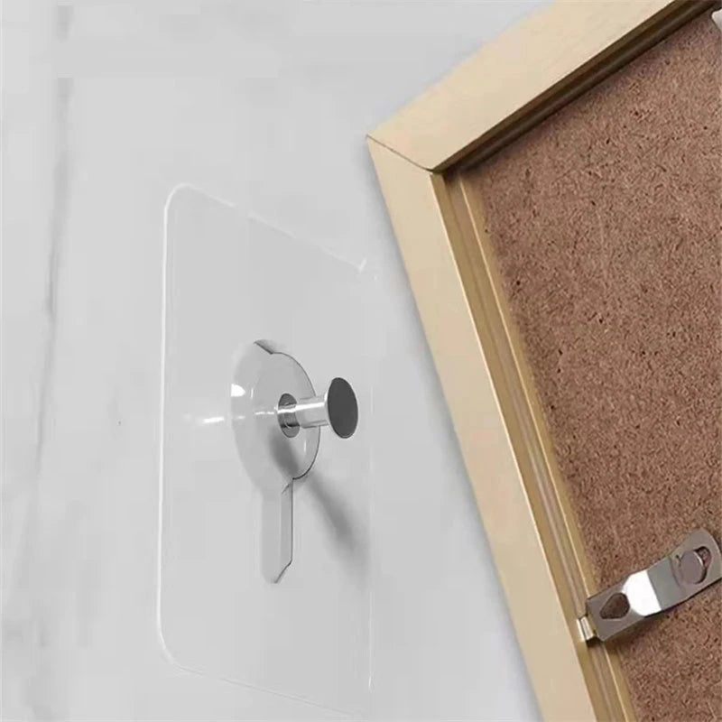 10PCS Photo Frame Hooks Storage Rack Screw