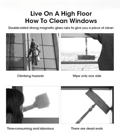 2025 Powerful Magnetic Window Cleaner