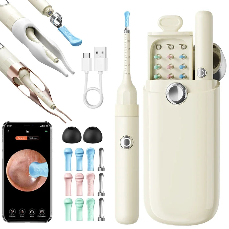 Multi-Functional Visual Ear Cleaning Tool