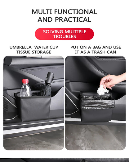 Car Trash Can Car Door Storage Box