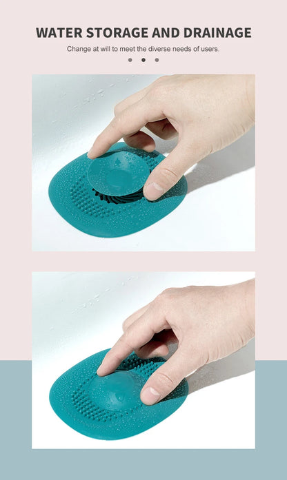 Bathroom Hair Catcher Stopper Silicone Shower