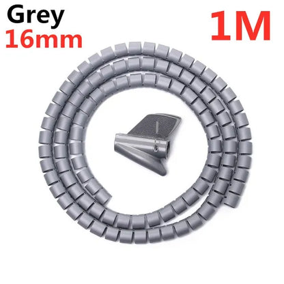 Cable Management Flexible Spiral Storage Pipe