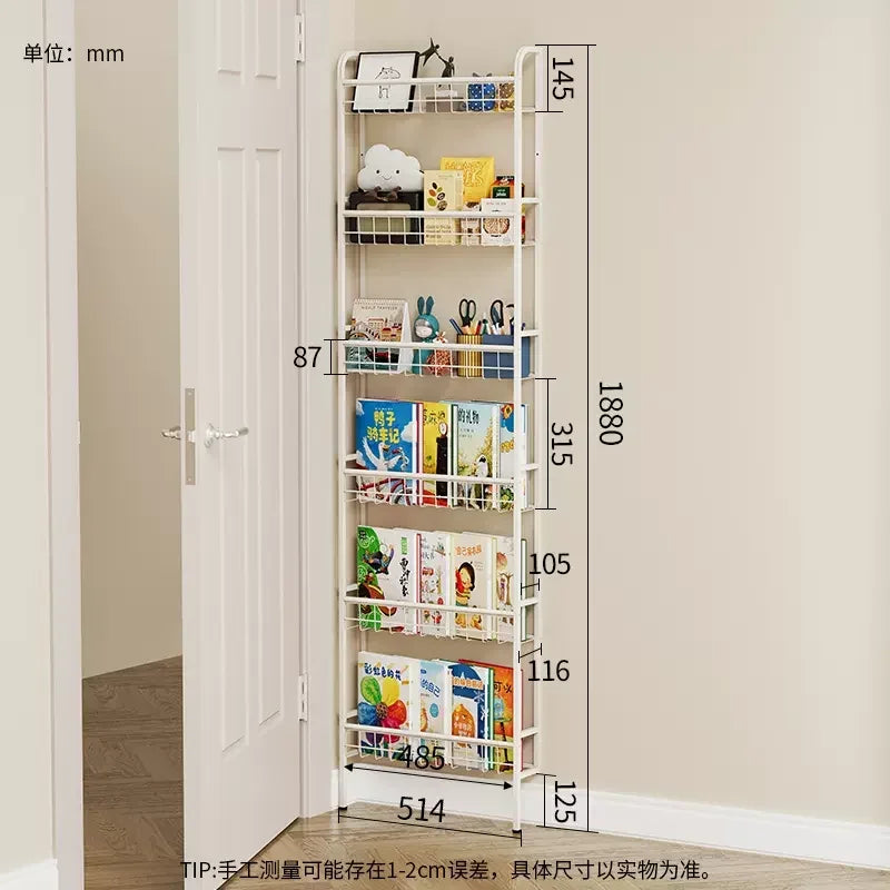 Wall Hanging Bookshelves Slim Floating Shelves